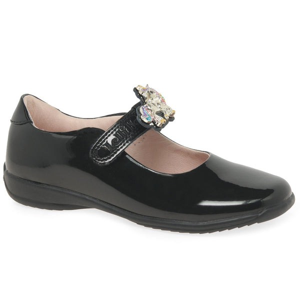Lelli Kelly Bella2 Black Patent School Shoes