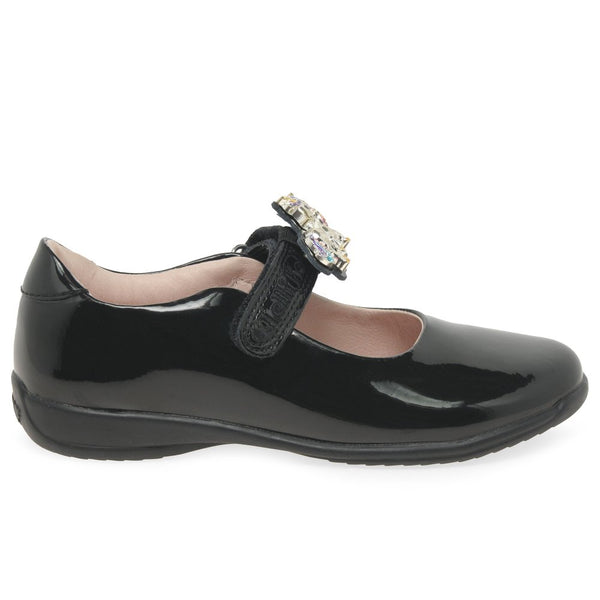 Lelli Kelly Bella2 Black Patent School Shoes