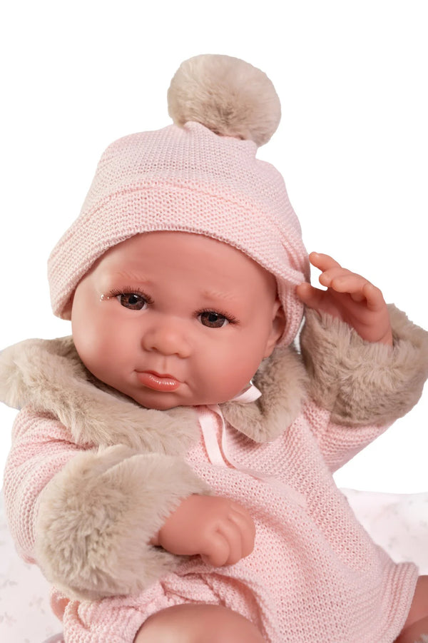 50422 Newborn Doll Luca Teddy Bear (Weighted Doll)