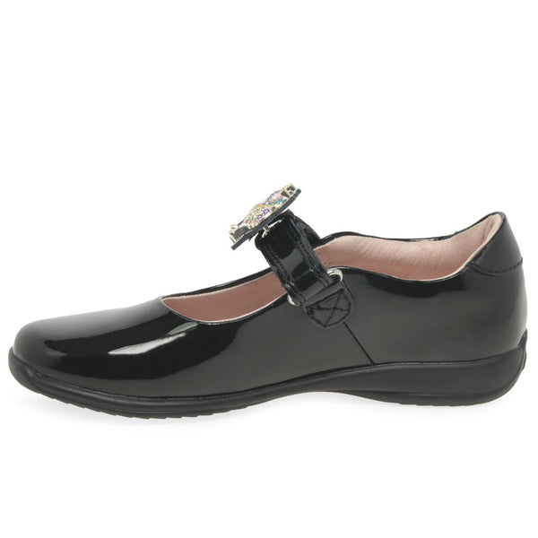 Lelli Kelly Bella2 Black Patent School Shoes