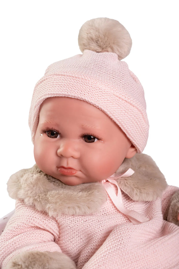 50422 Newborn Doll Luca Teddy Bear (Weighted Doll)