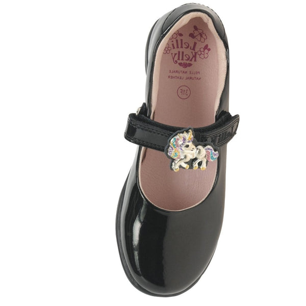 Lelli Kelly Bella2 Black Patent School Shoes