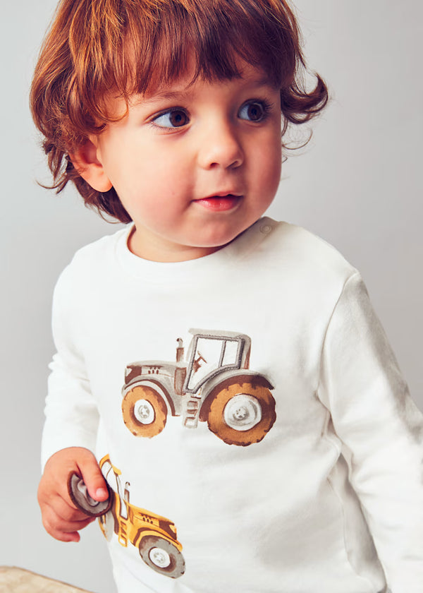 Mayoral Interactive Tractor T-Shirt 2069