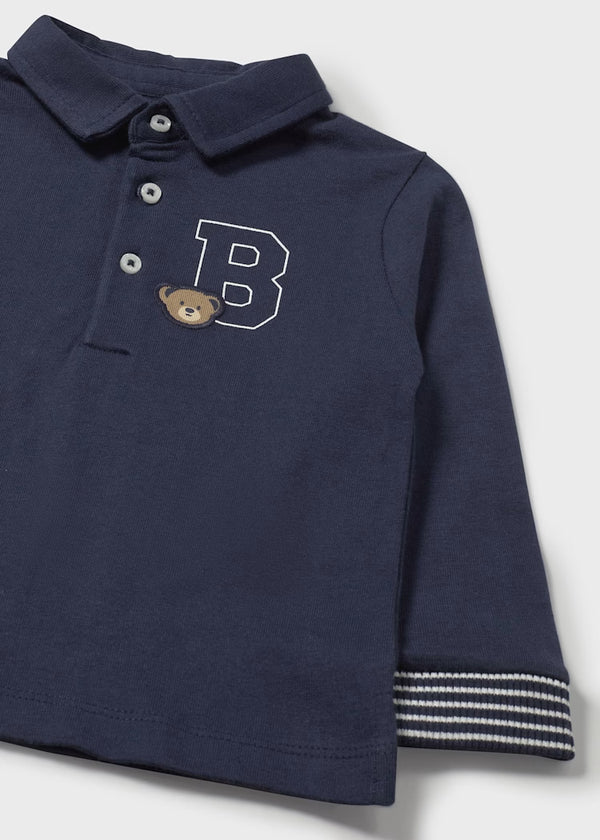 Mayoral Bear Polo Shirt 2101