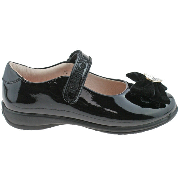 Lelli Kelly Begonia Black Patent School Shoes