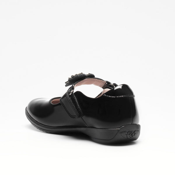 Lelli Kelly Blossom Black Patent School Shoes