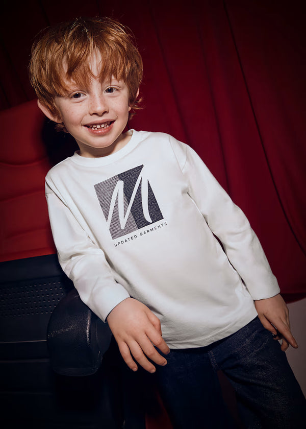 Mayoral Boys Appliqué T-Shirt 4086