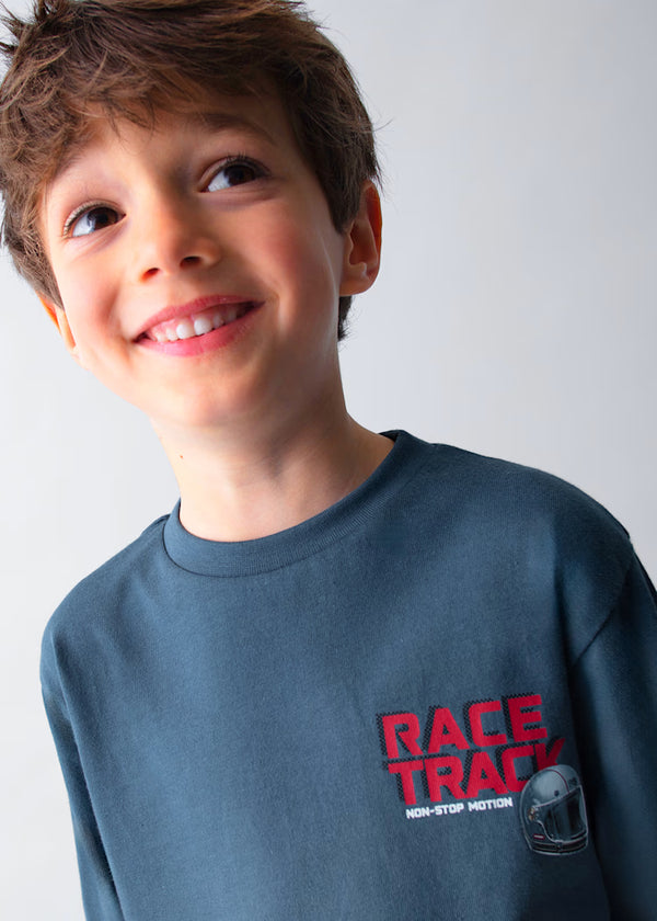 Mayoral Boys Helmet Motif T-Shirt 4084