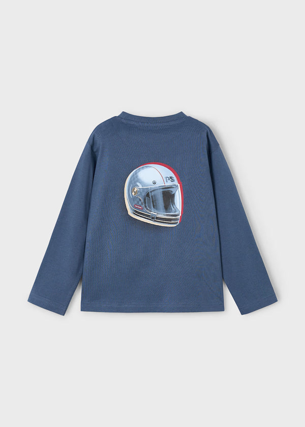 Mayoral Boys Helmet Motif T-Shirt 4084
