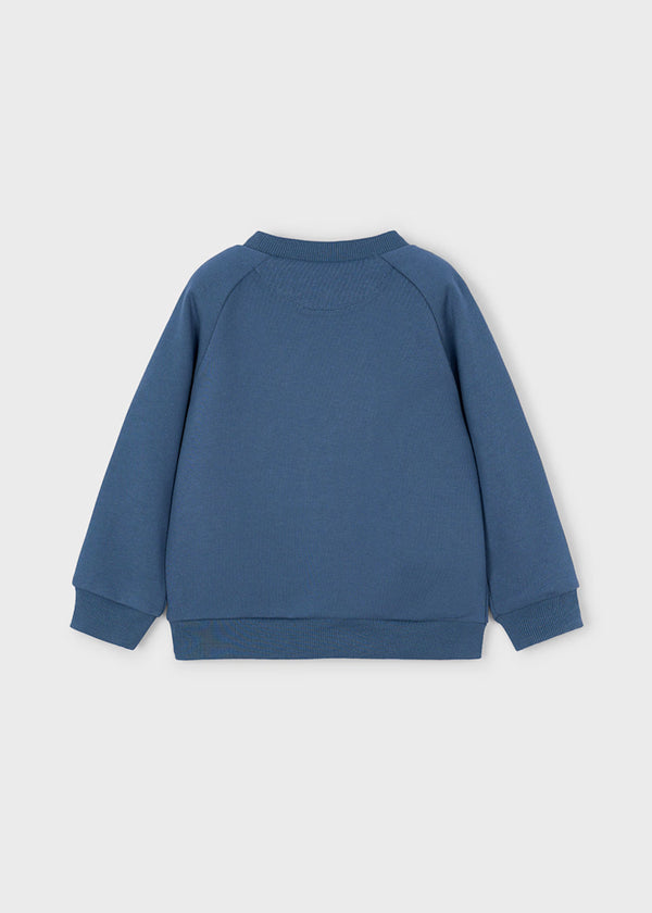 Mayoral Boys Motorcycle Embossed Sweatshirt 4405