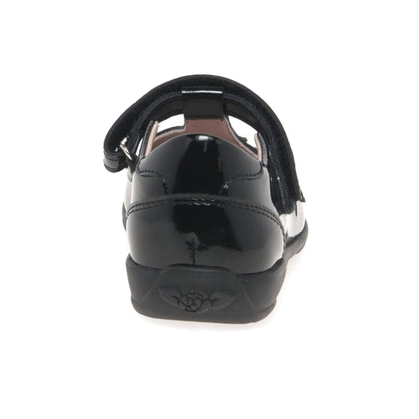 Lelli Kelly Chloe T-Bar School Shoe In Black Patent