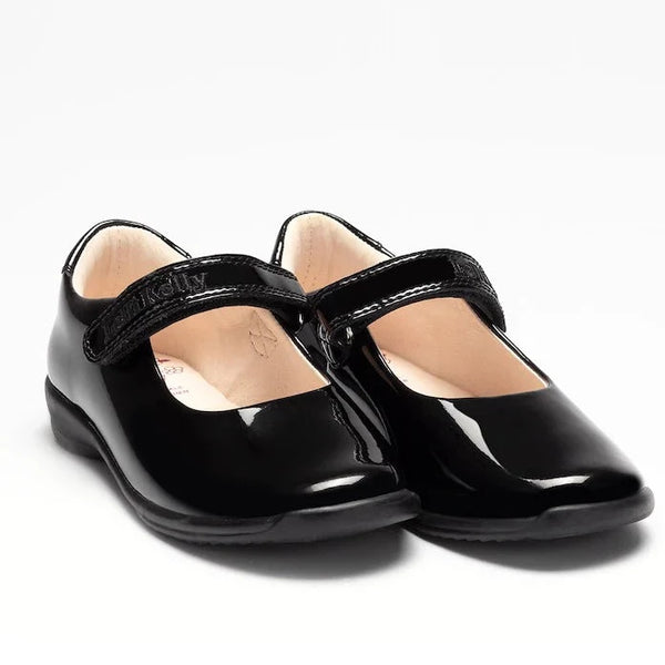 Lelli Kelly Classic Black Patent School Shoes