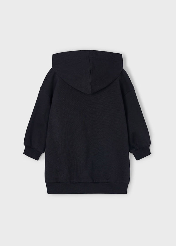 Mayoral Girl Fleece Hoody Dress 4928