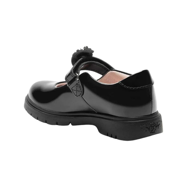 Lelli Kelly Strawberry2 Black Patent School Shoe