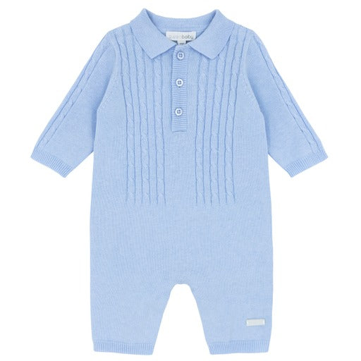 BluesBaby Cable Knit Romper