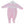 Pex Pink Rose Smocked Velour Sleepsuit