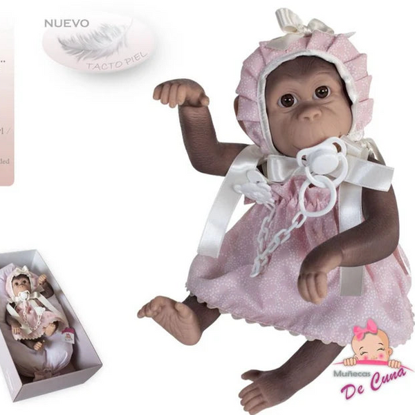 Kiki SILICON Monkey Pink Dress