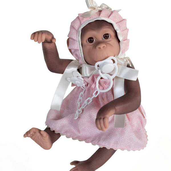 Kiki SILICON Monkey Pink Dress