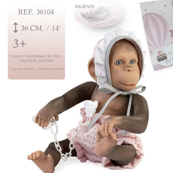 Lola SILICON Monkey Pink Outfit