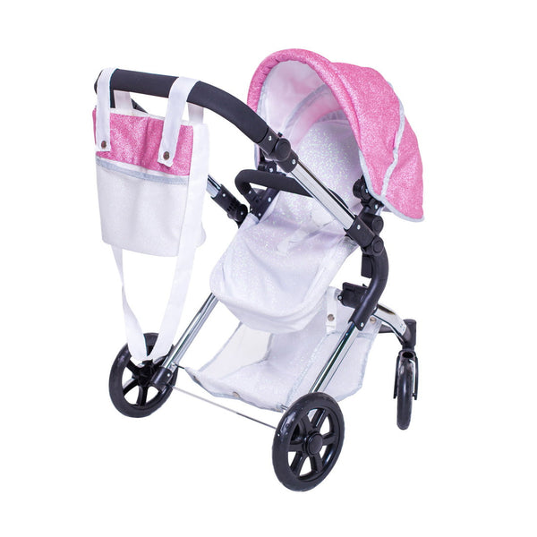 Roma Stephanie Single Dolls Pram - Sparkle