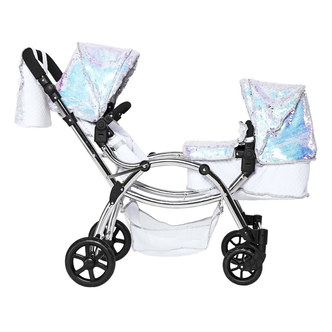 Childrens twin deals dolls prams