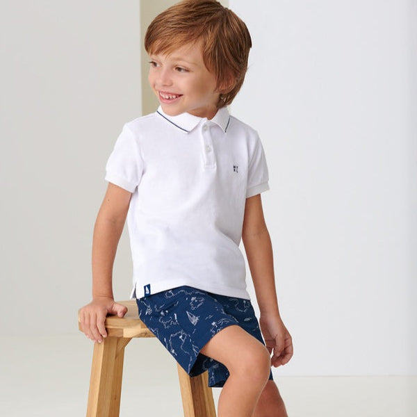 Mayoral 2 Piece Polo Shirt Short Set