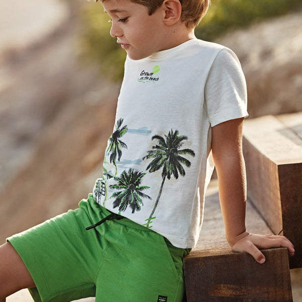 Mayoral 2 Piece Sustainable Cotton Palm Tree Set