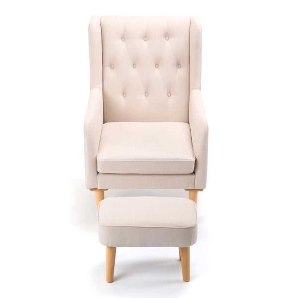 Lux Nursing Chair with Footstool
