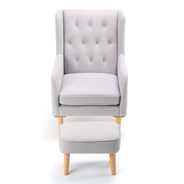 Lux Nursing Chair with Footstool