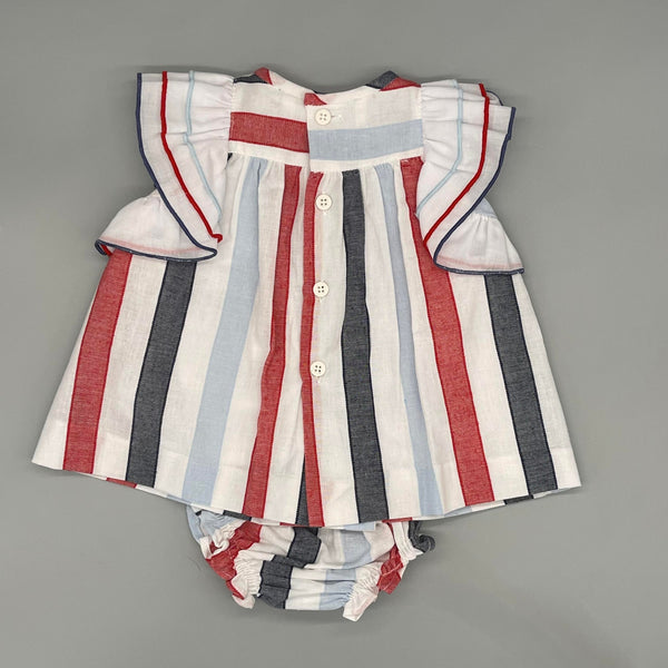 Striped Dress With Matching Pants