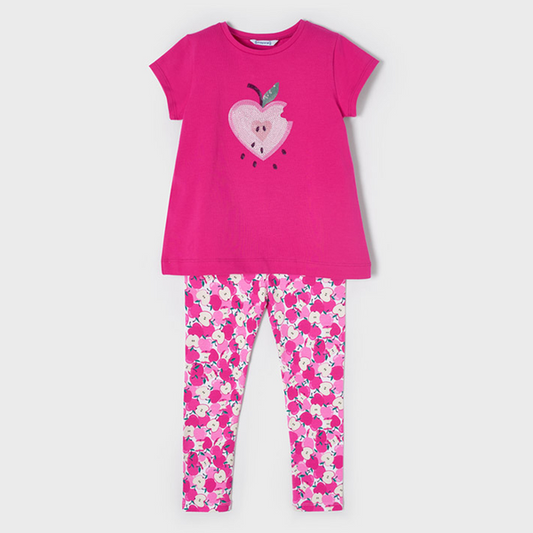 Apple Print Legging Set