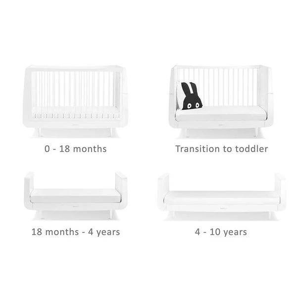 SnuzKot Skandi 3 Piece Nursery Furniture Set