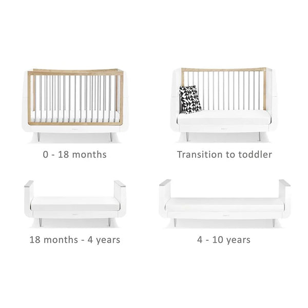SnuzKot Skandi 3 Piece Nursery Furniture Set