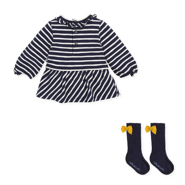 Tutto Piccolo Dress And Socks Set