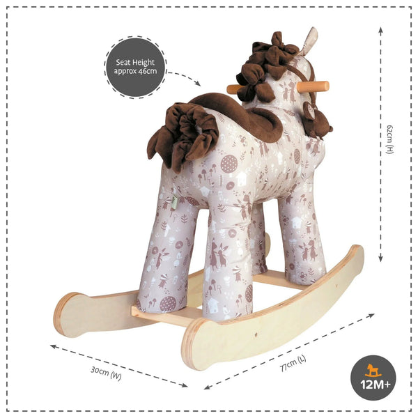 Biscuit & Skip Rocking Horse