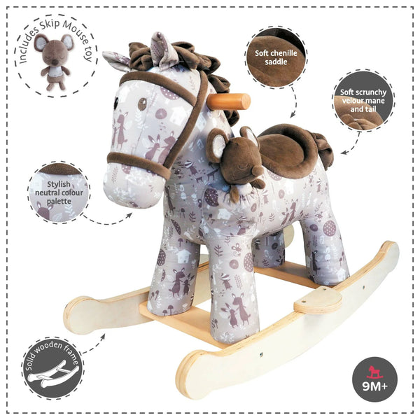 Biscuit & Skip Rocking Horse