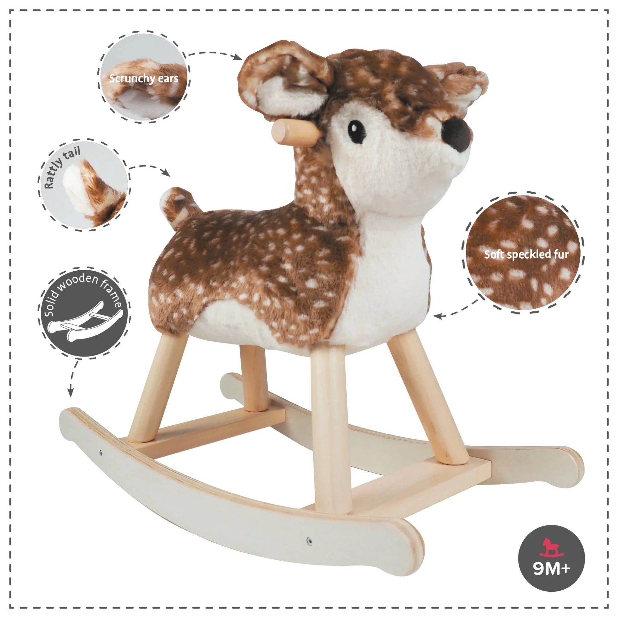 Rocking deer toy deals