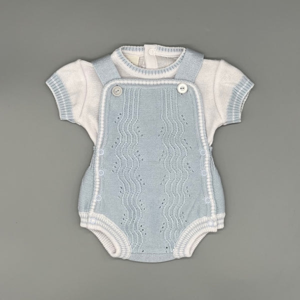 Pretty Originals Boys Knitted Romper