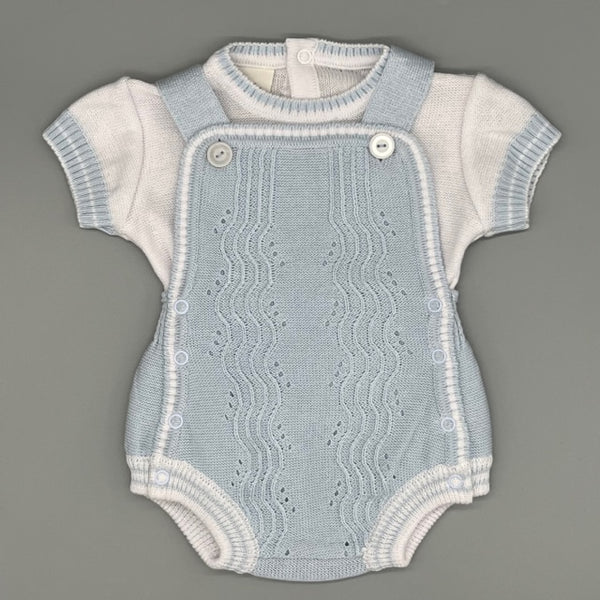 Pretty Originals Boys Knitted Romper