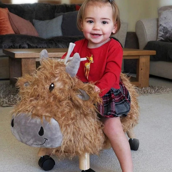 Hubert Highland Cow Ride On