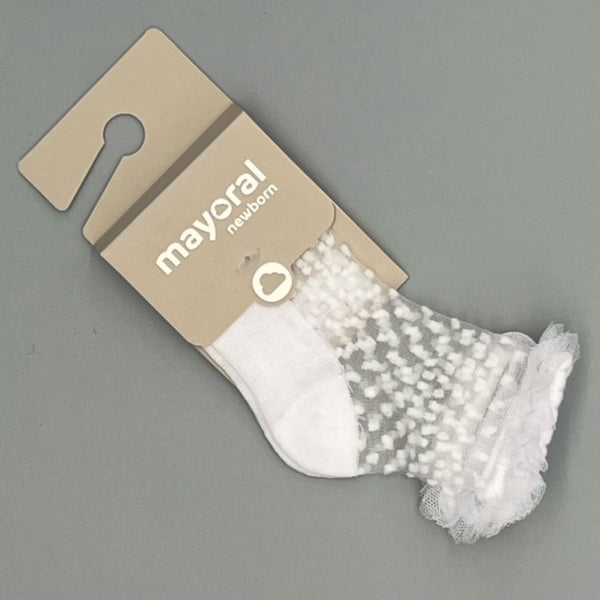 Mayoral Plumeti Socks With Frill