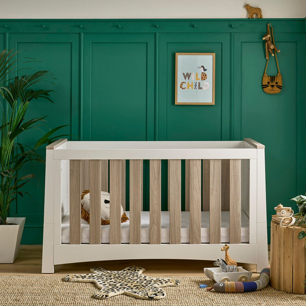 Ada 3 Piece Nursery Furniture Set - White & Ash