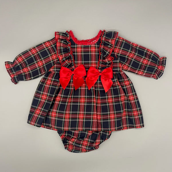 Pex Eden Tartan Dress And Pants Set