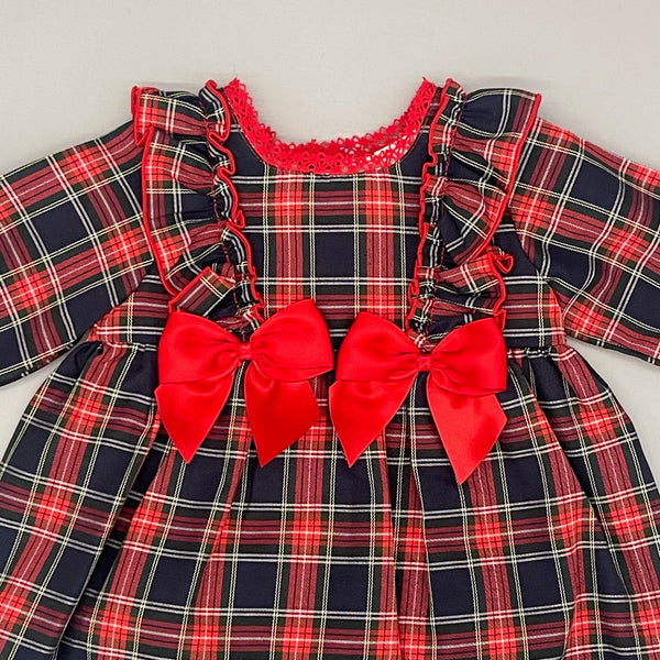 Pex Eden Tartan Dress And Pants Set