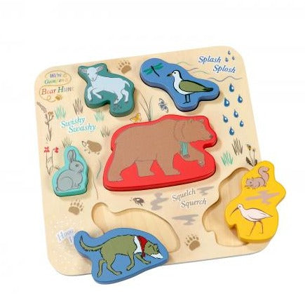 We're Going On A Bear Hunt Wooden Shape Puzzle