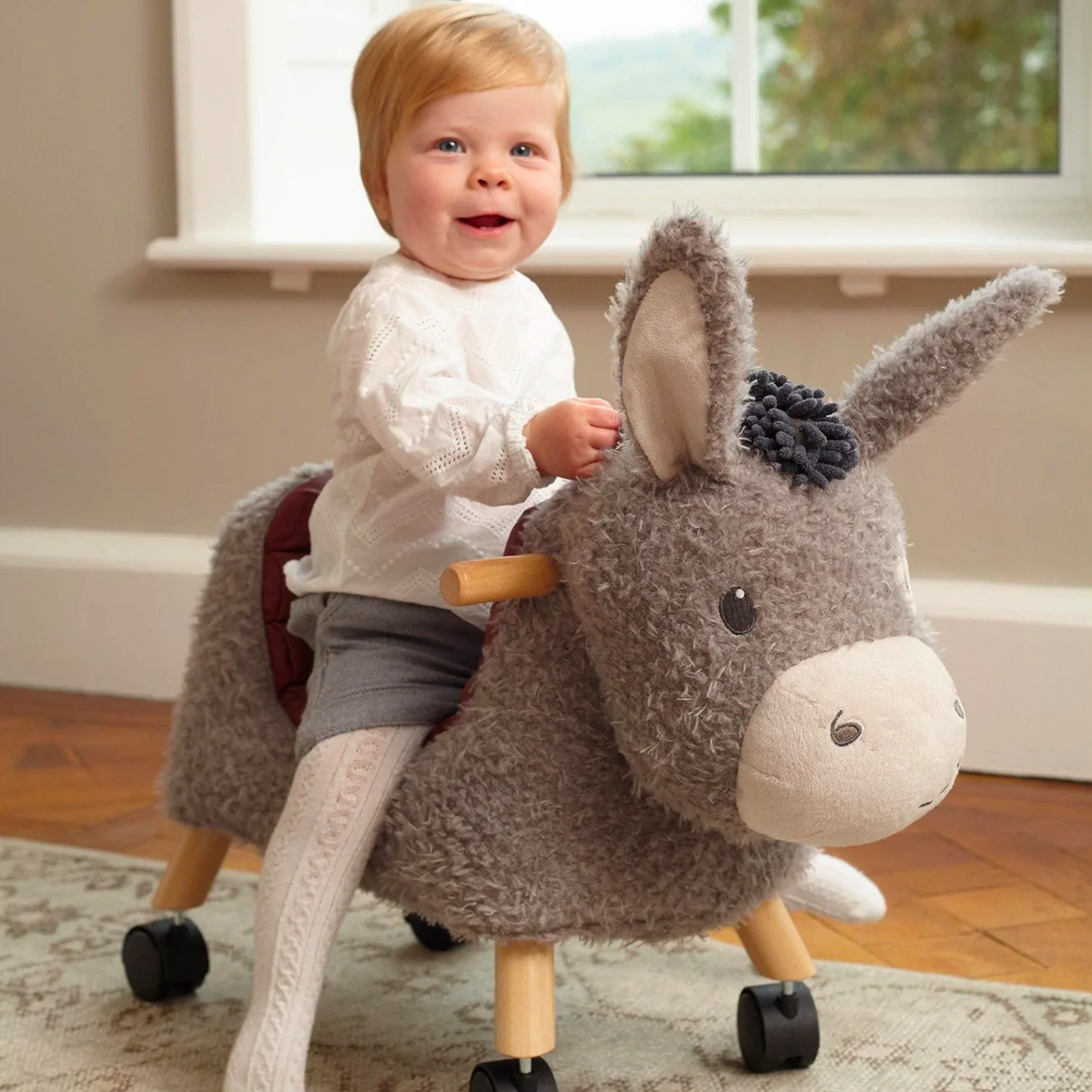 Ride on donkey deals toy
