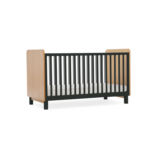 Rafi 4 Piece Nursery Furniture Set - Oak & Black