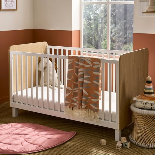 Rafi 4 Piece Nursery Furniture Set - Oak & White