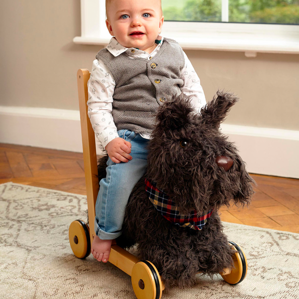 Scottie Dog Push Along & Ride On