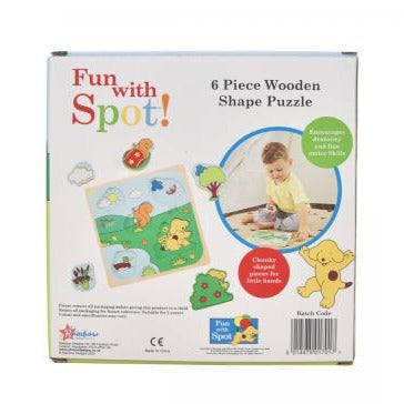 Fun With Spot! Wooden Shape Puzzle